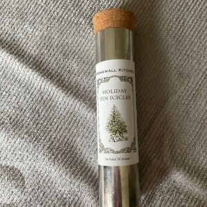 36 tin icicle ornaments